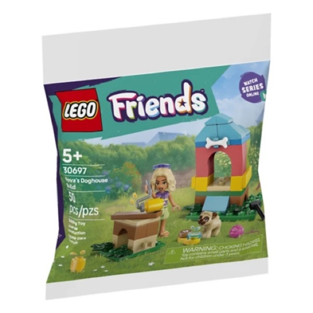 🆕 LEGO Friends Nova's Doghouse Build 30697 Bag